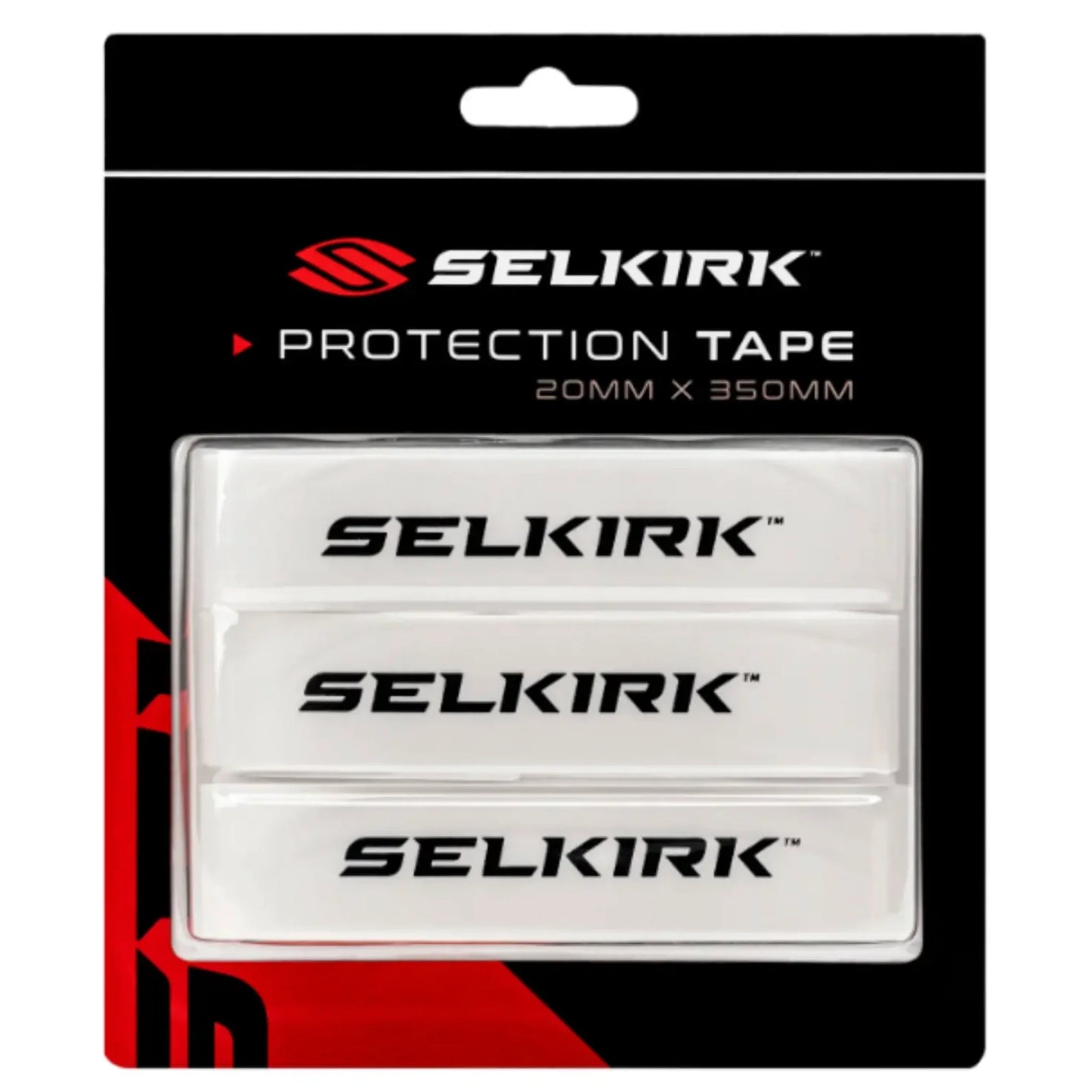 Selkirk Pickleball Paddle Protective Edge Guard Tape - White 20mm
