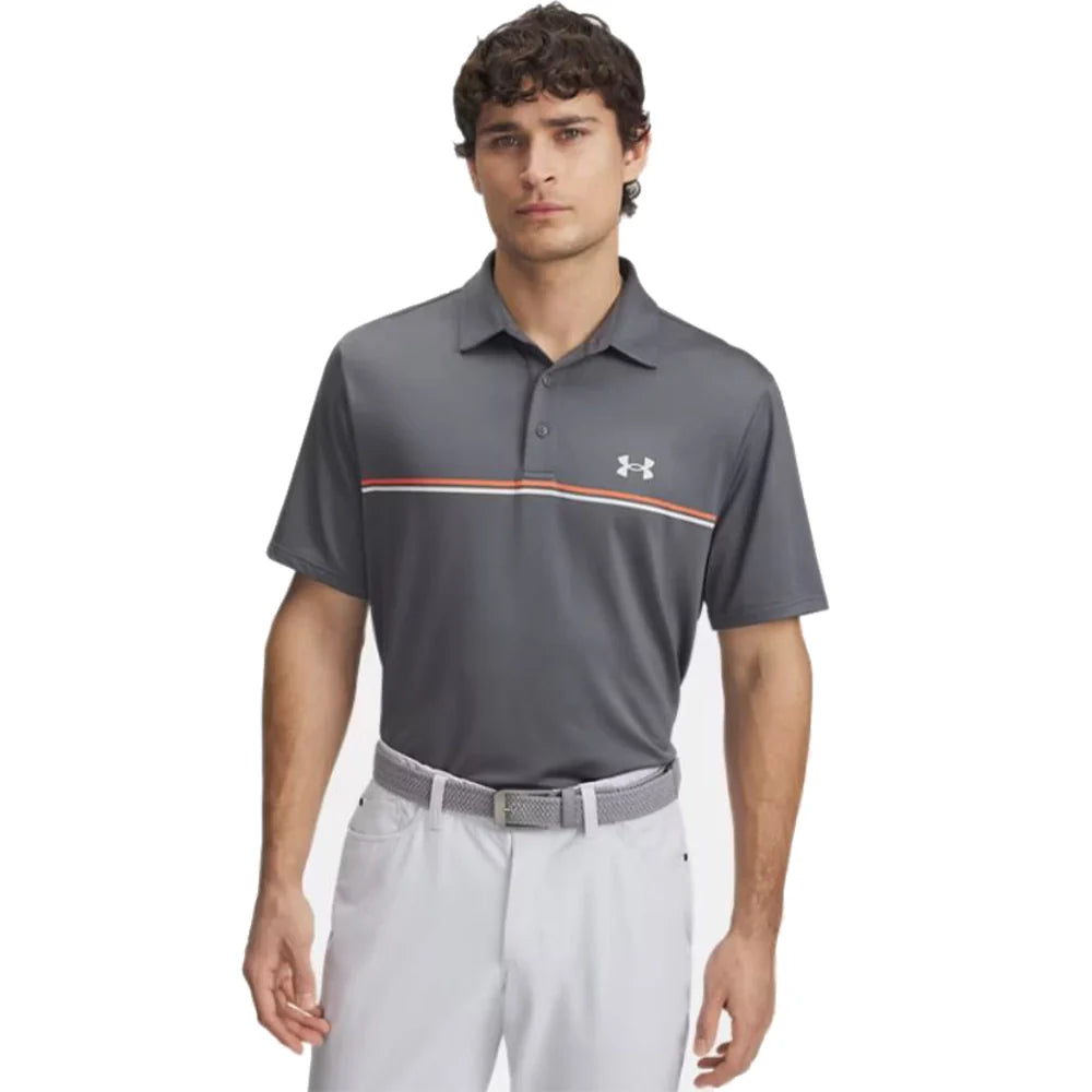 Under Armour Polo à rayures Playoff 3.0 pour homme 1378676-025