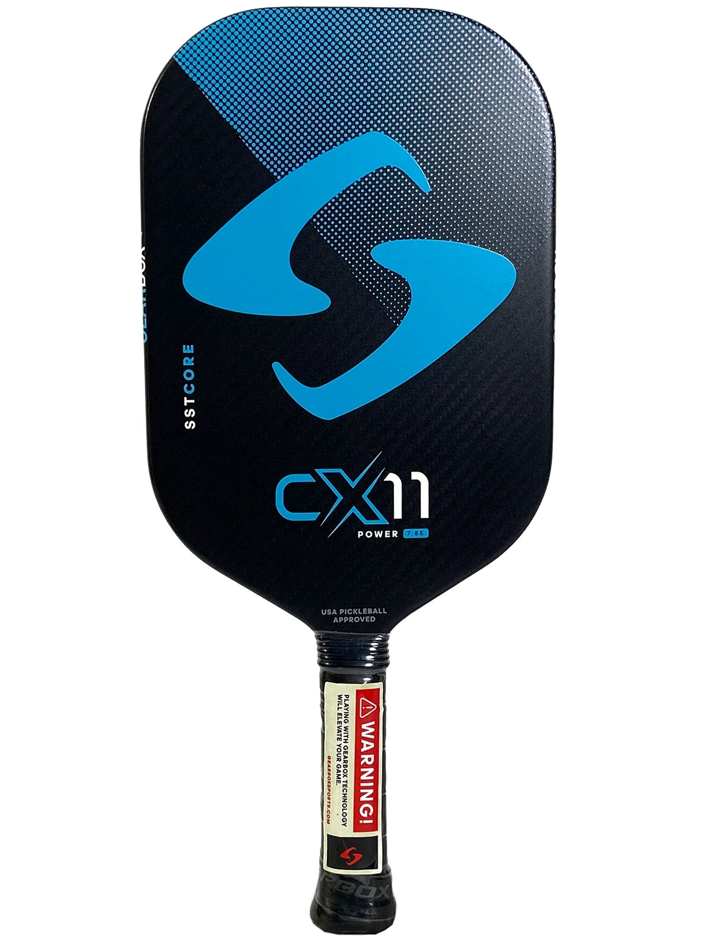 Gearbox CX11E Power Raquette de Pickleball - Bleu