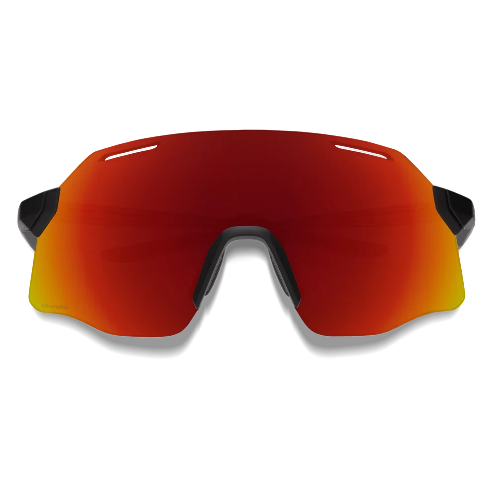 Smith Vert Sunglasses (Black/ChromaPop Red Mirror)