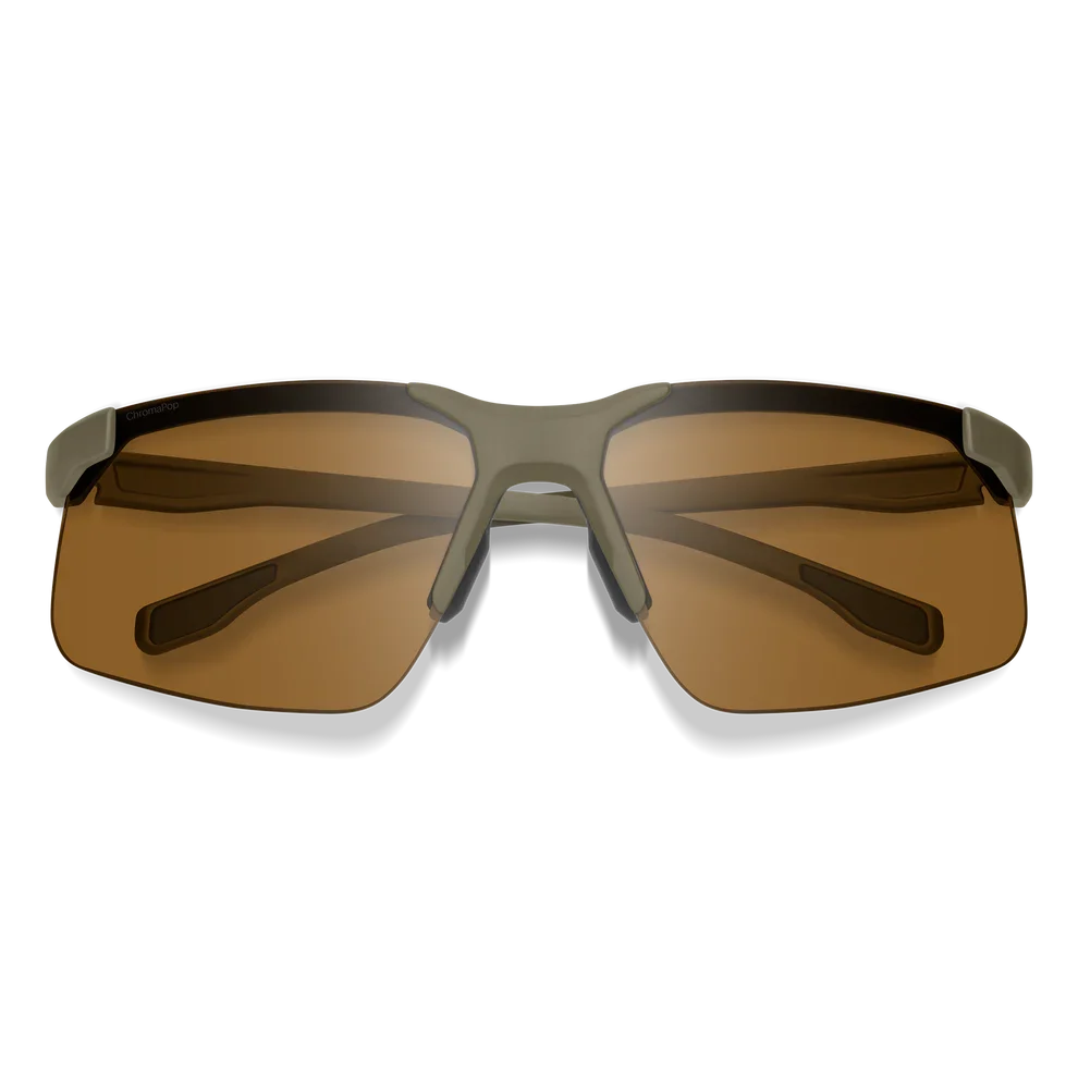 Smith Cipher Sunglasses (Matte Olive Oil/ChromaPop Brown)