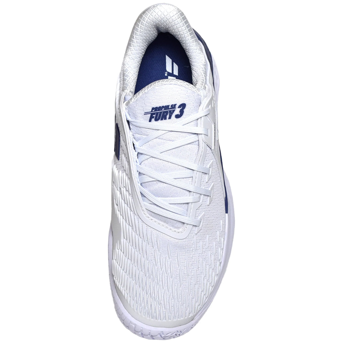Babolat Men's Propulse Fury 3 AC 30S26208B-1069 White/Dark Blue
