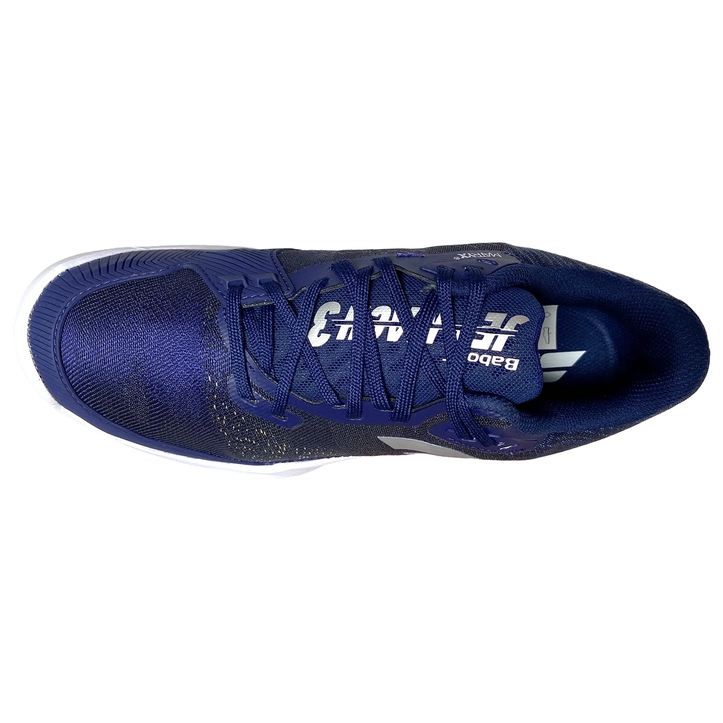 Babolat Men's Jet Mach 3 AC 3A0S25B629-4129 Dark Blue/Silver