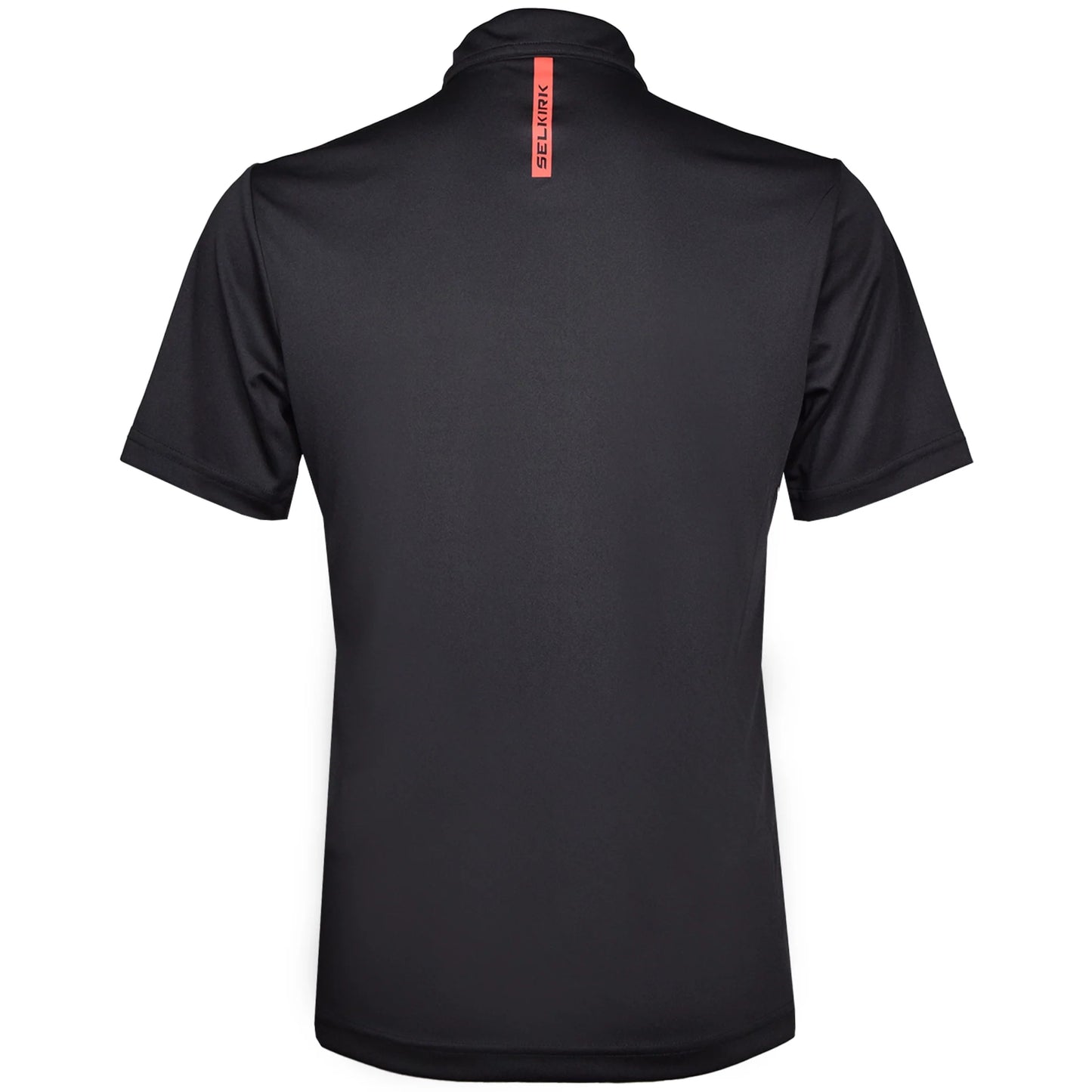 Selkirk Essentials Sport-Wik Polo Performance à manches courtes pour homme (Noir)