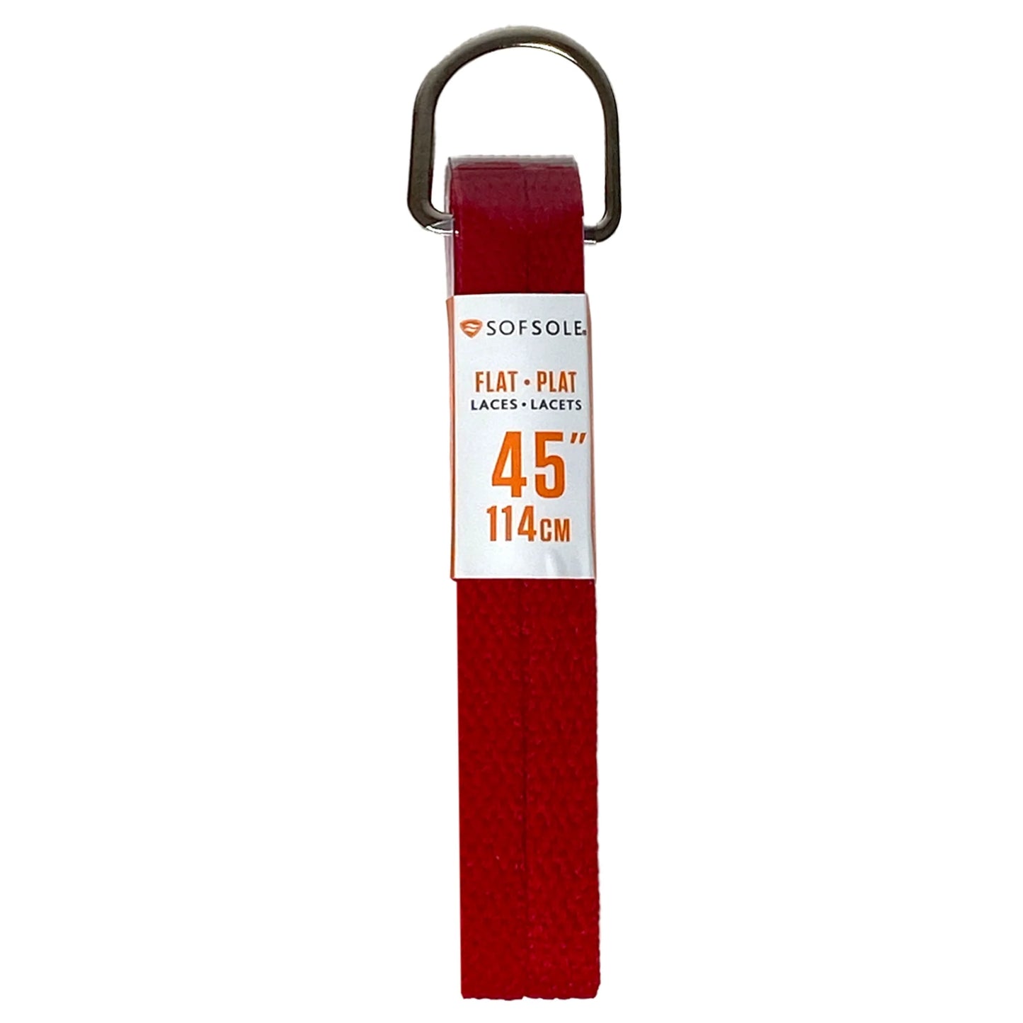Sof Sole Athletic Oval Laces 45'' - Red