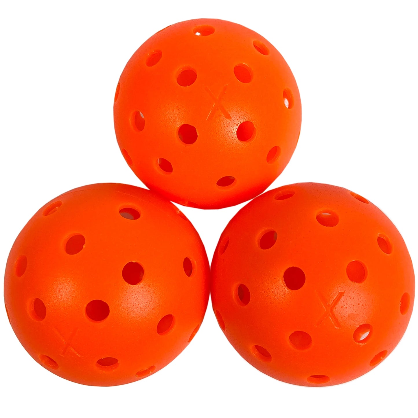 Franklin Pickleball X-40 Outdoor (Pkg of 3) - Lava - Tenniszon