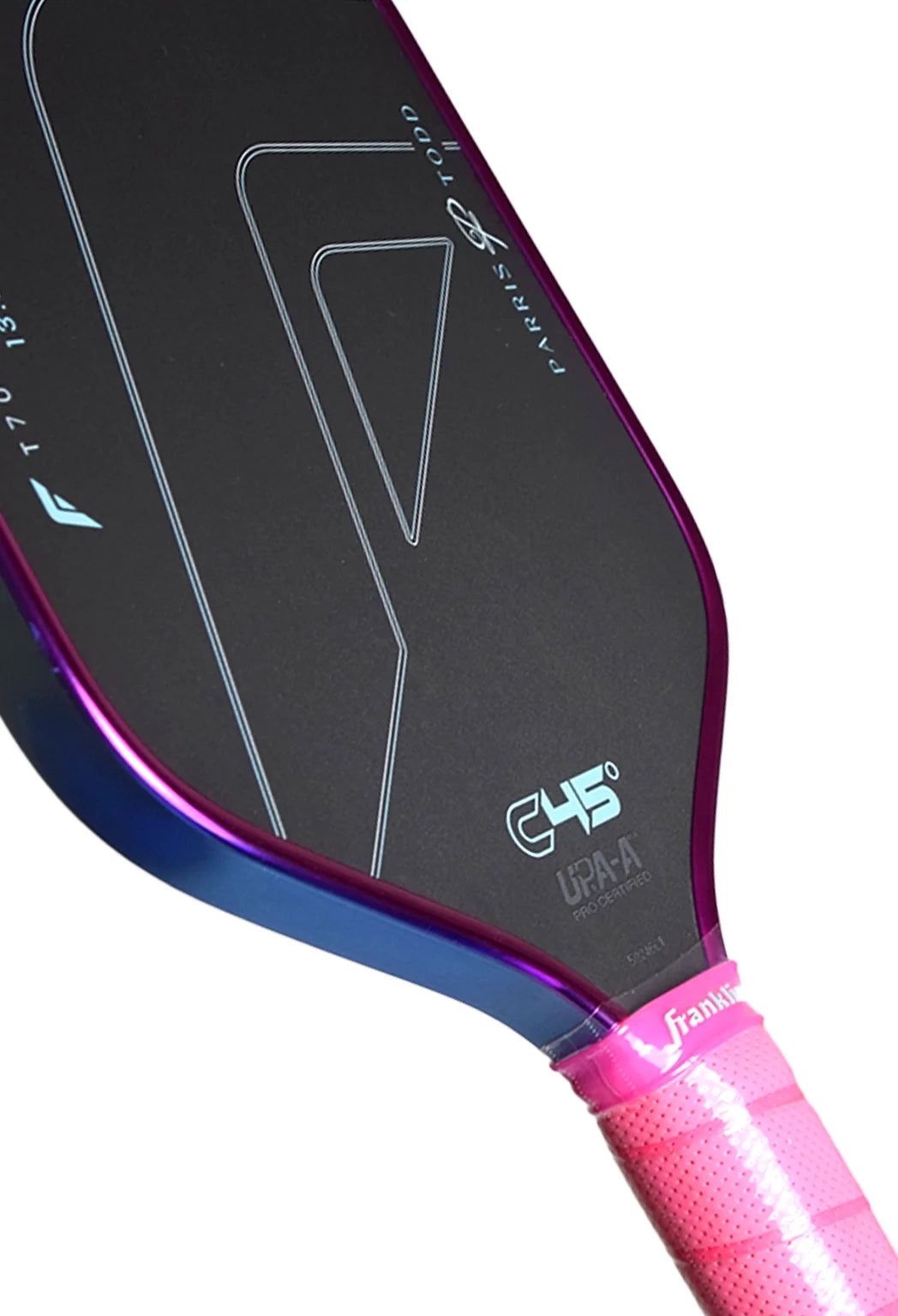 Franklin C45 Fibre de Carbone Édition Parris Todd - 13.25mm (Rose/Bleu)