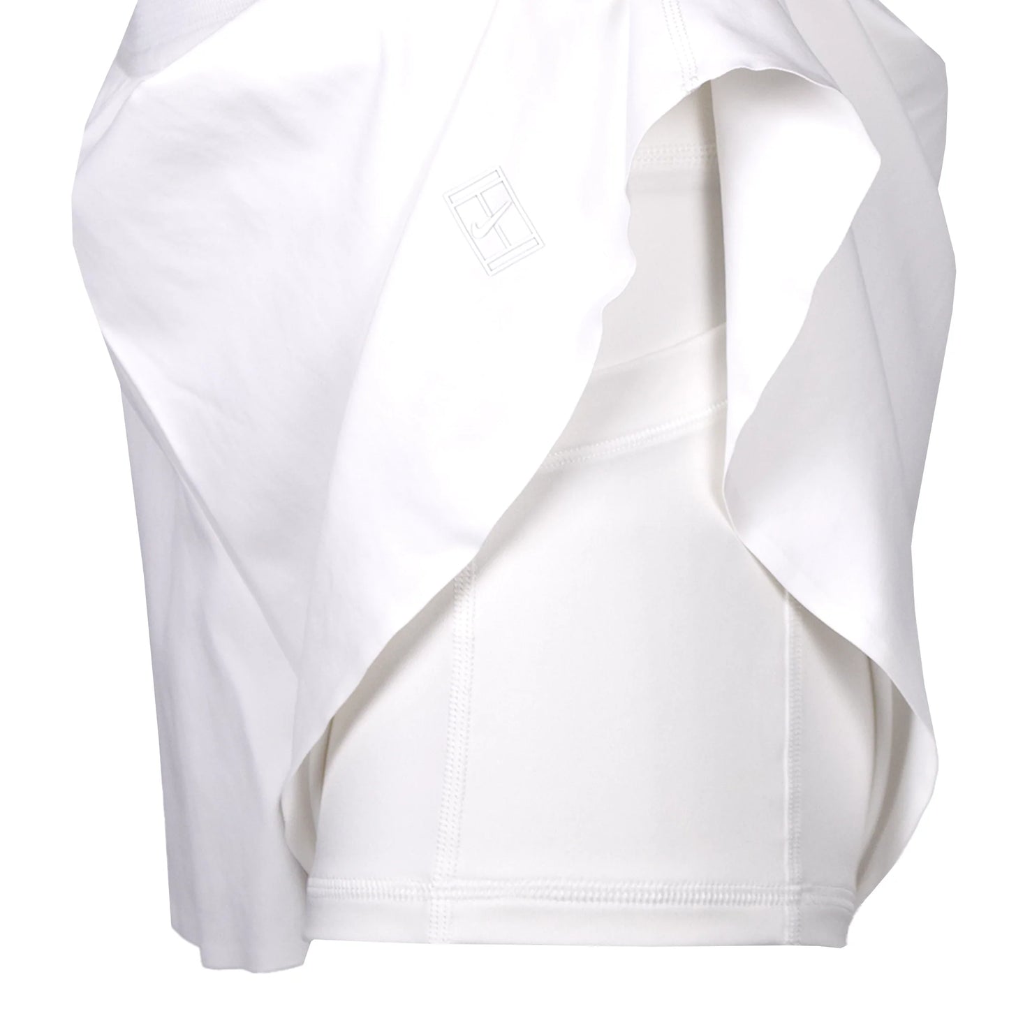 Nike Women's Dri-Fit Advantage Ace Short HR Pleated FZ6723-100