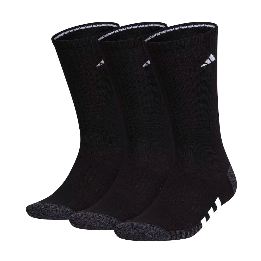 Adidas Cushioned Crew Socks 3.0 GB4185 (3PK) Black - Tenniszon