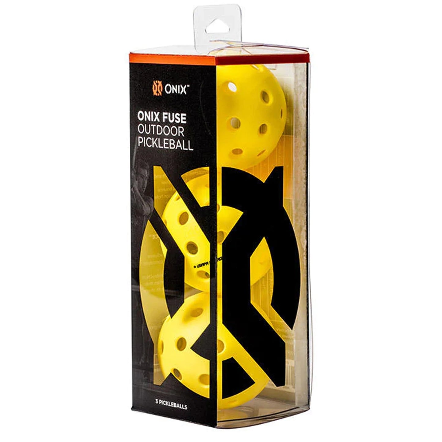 Onix balls Fuse G2 Outdoor (pkg 3) Yellow