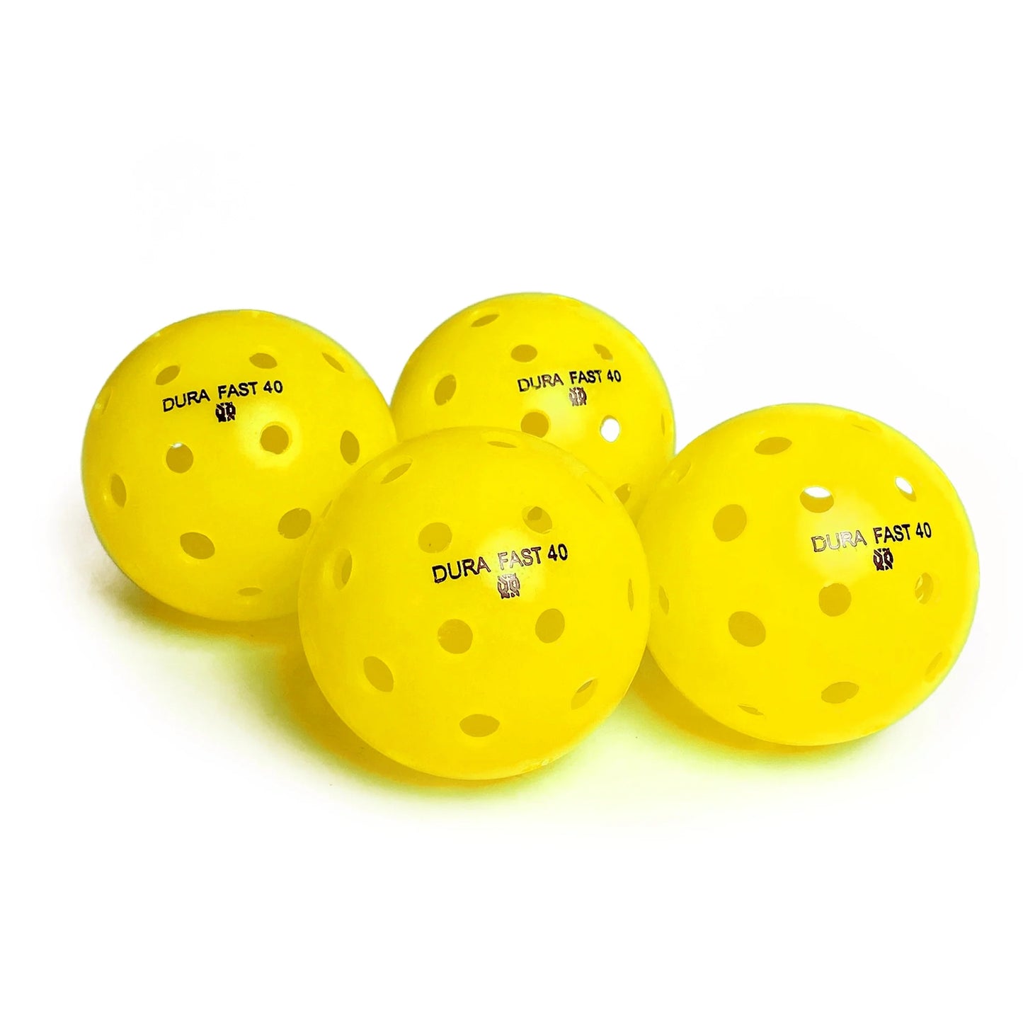 Onix balls Dura Fast 40 Outdoor Pickleball (pkg of 4) Yellow