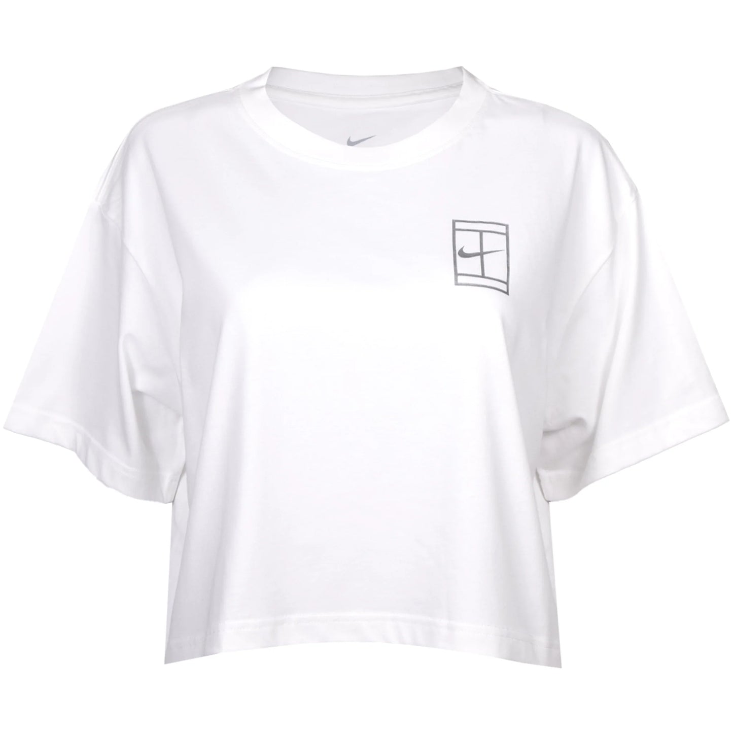 Nike Women's Court DF Slam SS Crop Tee HV6987-100