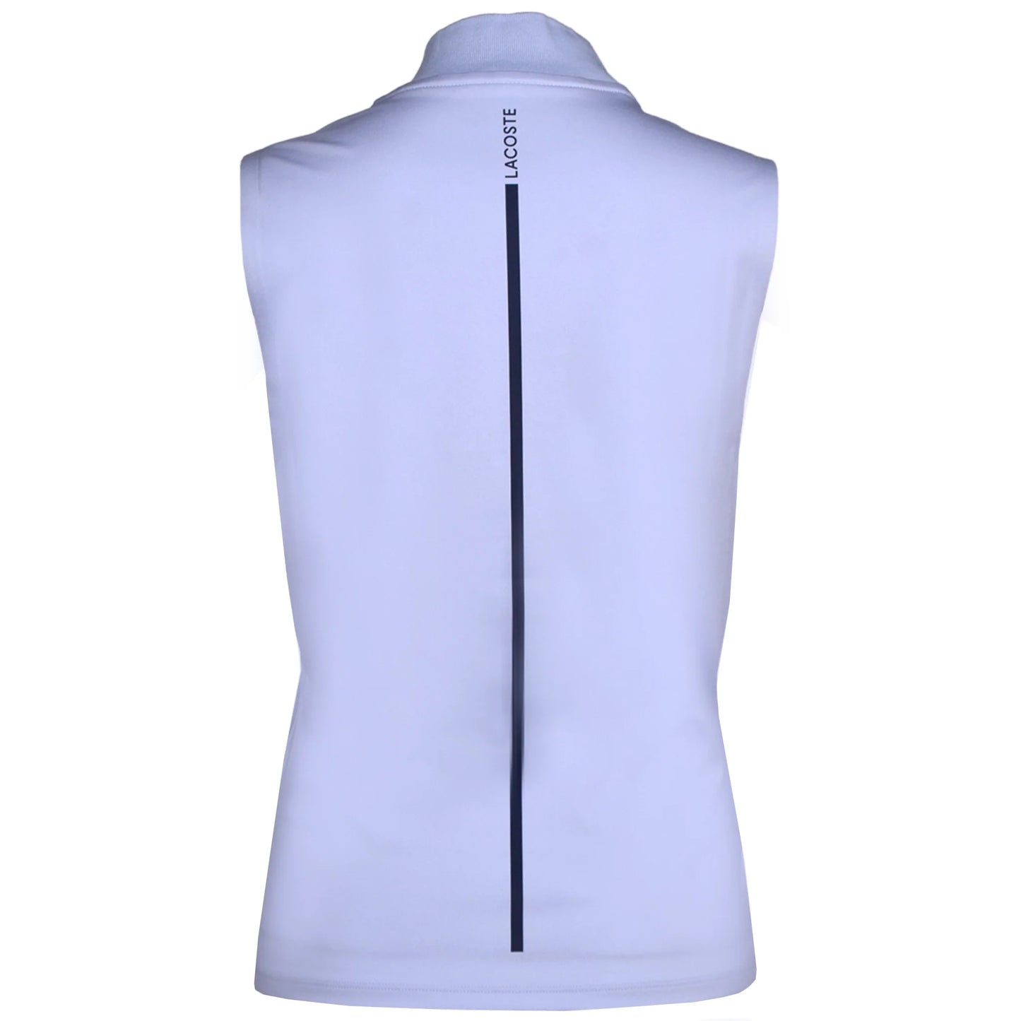 Lacoste Polo sans manches Ultra Dry Stretch à fermeture éclair pour femme PF0202-52-J2G