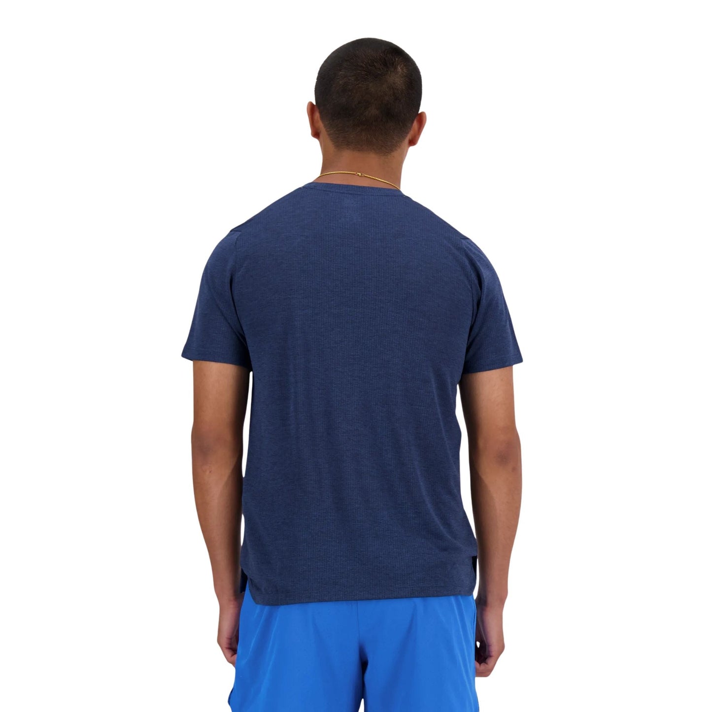 New Balance T-shirt RC Essential pour homme - Bleu marine