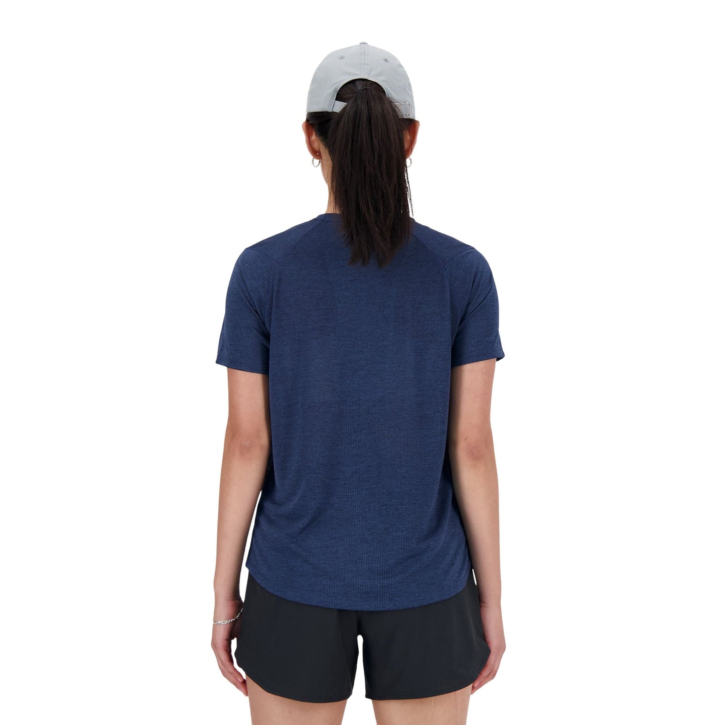New Balance T-shirt RC Essential pour femme - Bleu marine
