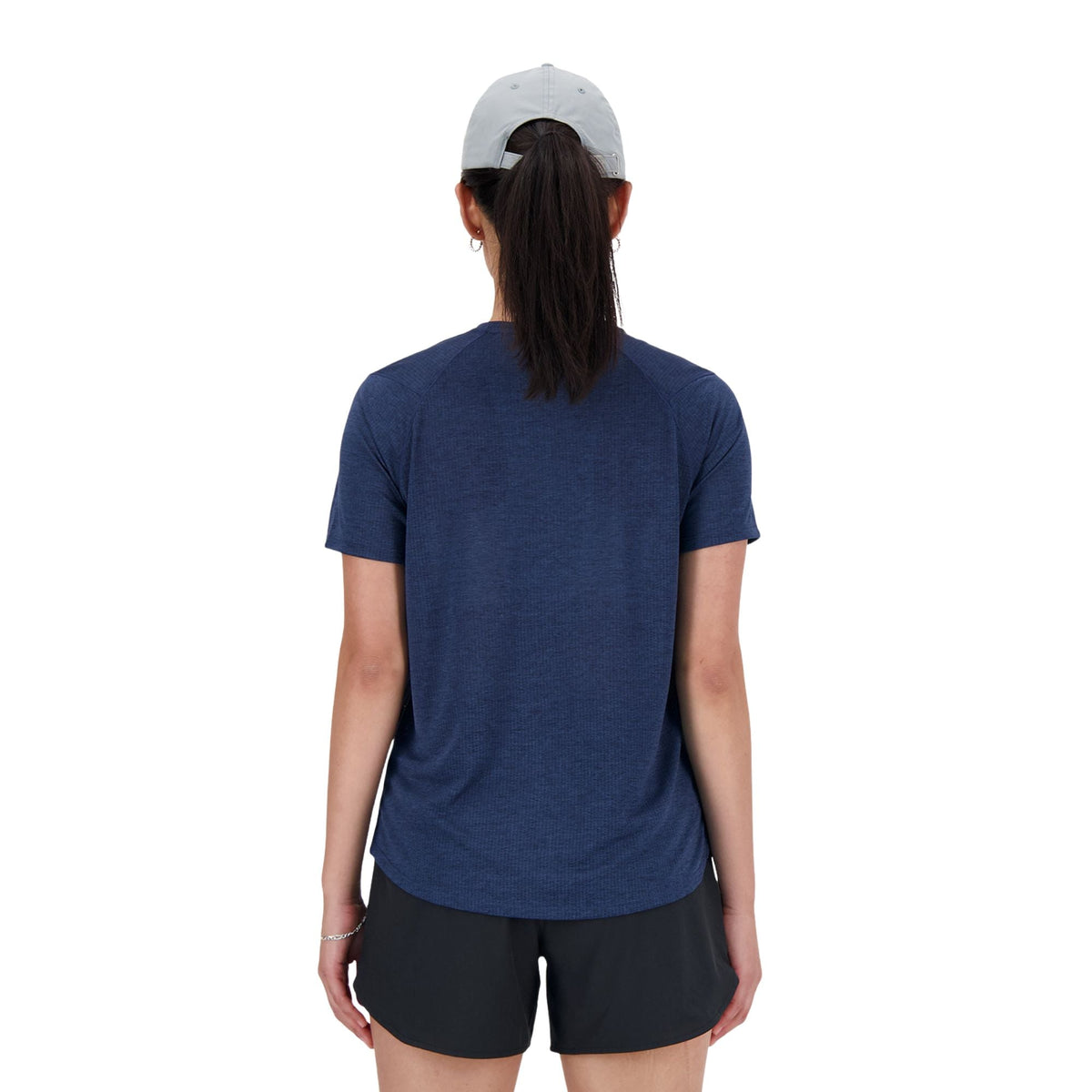 New Balance T-shirt RC Essential pour femme - Bleu marine