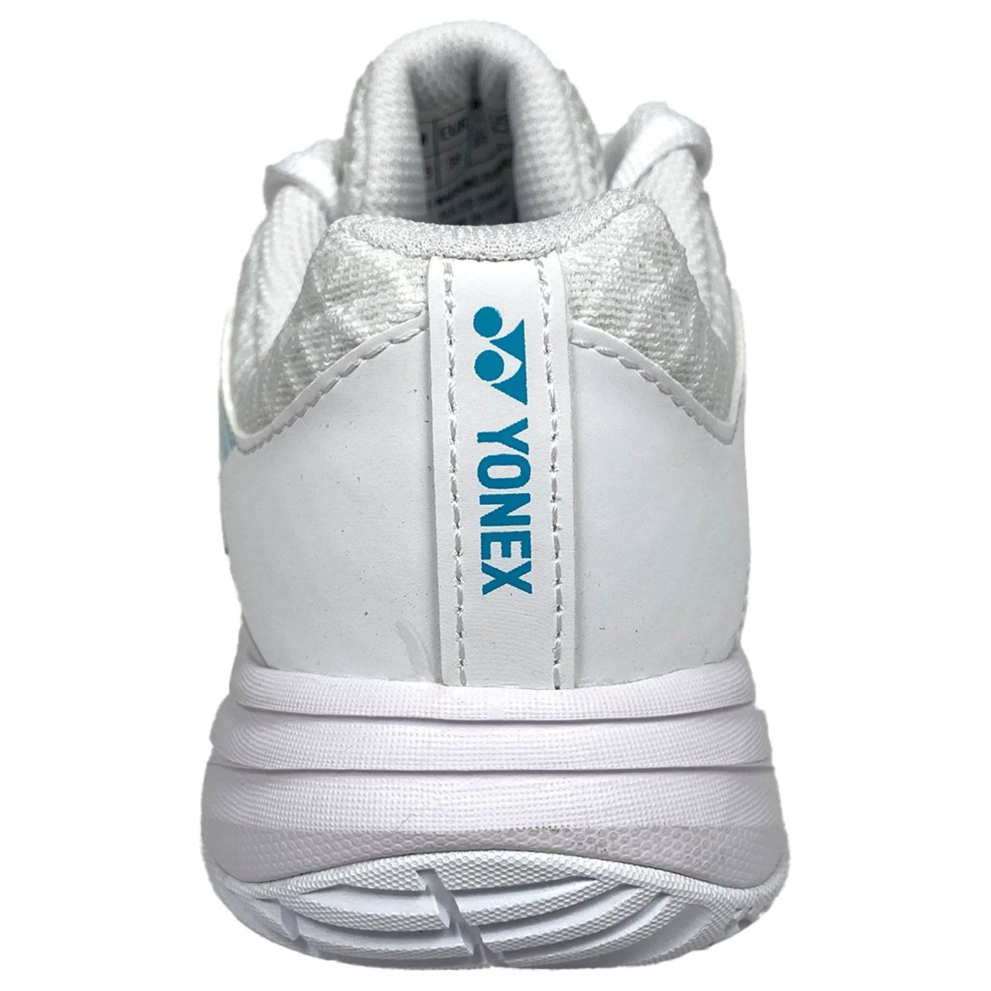 Yonex Power Cushion Accel WIDE Indoor Femme Blanc/Bleu Argent