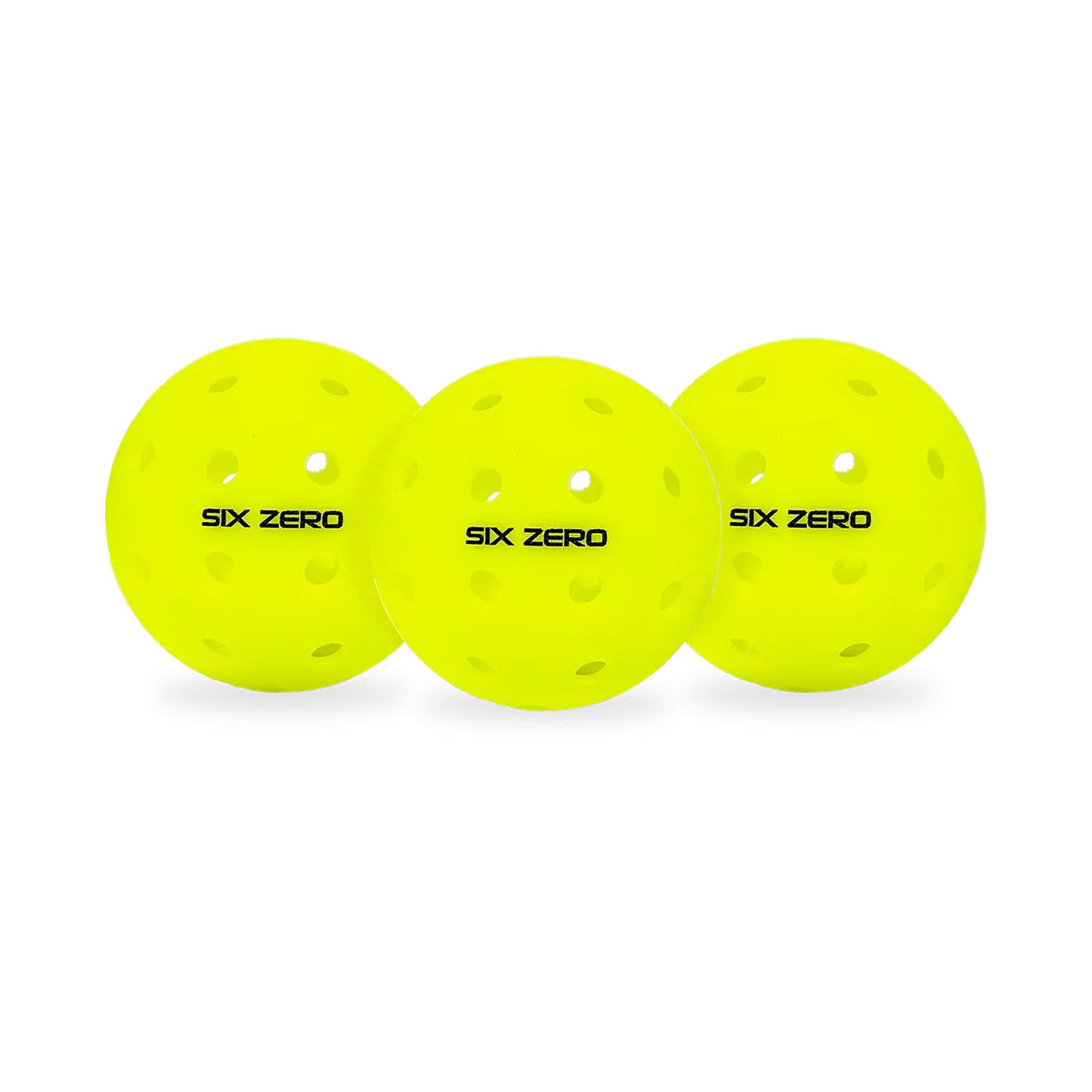 Six Zero 6.0 Pro Pickleball Balls 3 pack