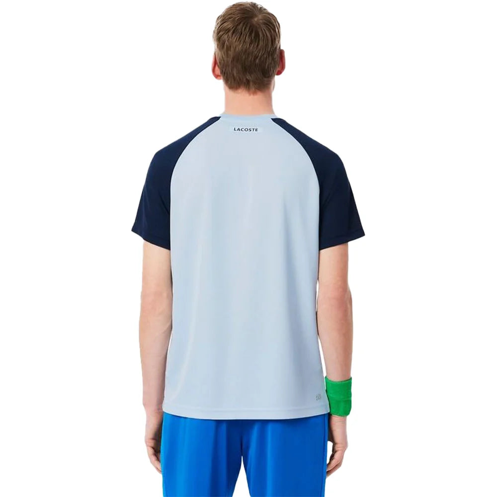 Lacoste T-Shirt Ultra Dry Colour-Block pour homme TH8951-52-HIA
