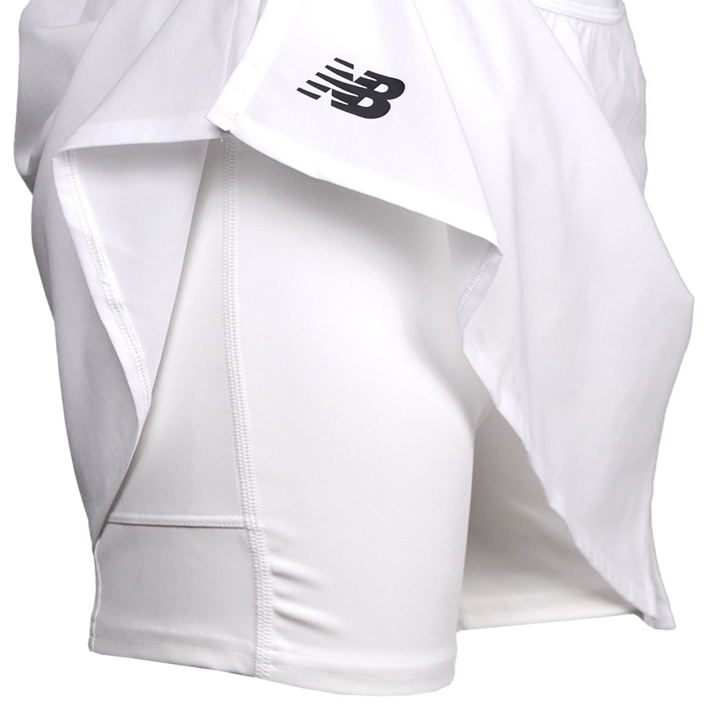 New Balance Jupe-short de tournoi pour femme WK41401-WT