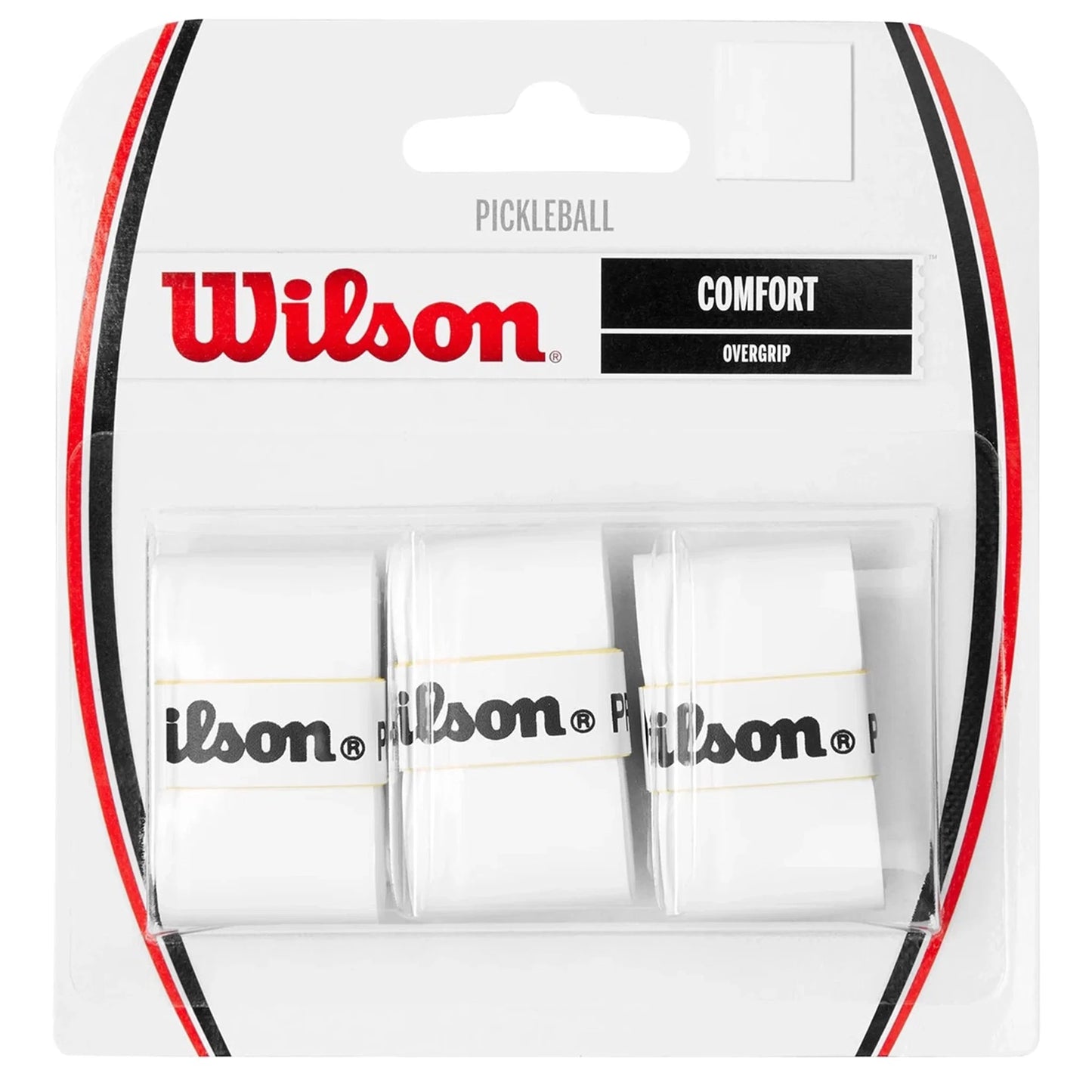 Wilson Pickleball Pro Overgrip 3 Pack White (WR8401101) - Tenniszon