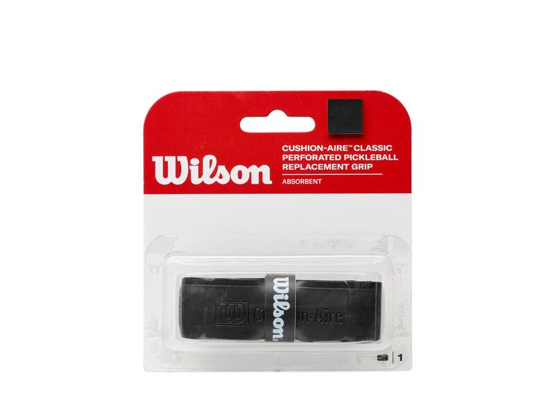 Grip de rechange perforée Wilson Pickleball Cushion-Aire Classic - Noire