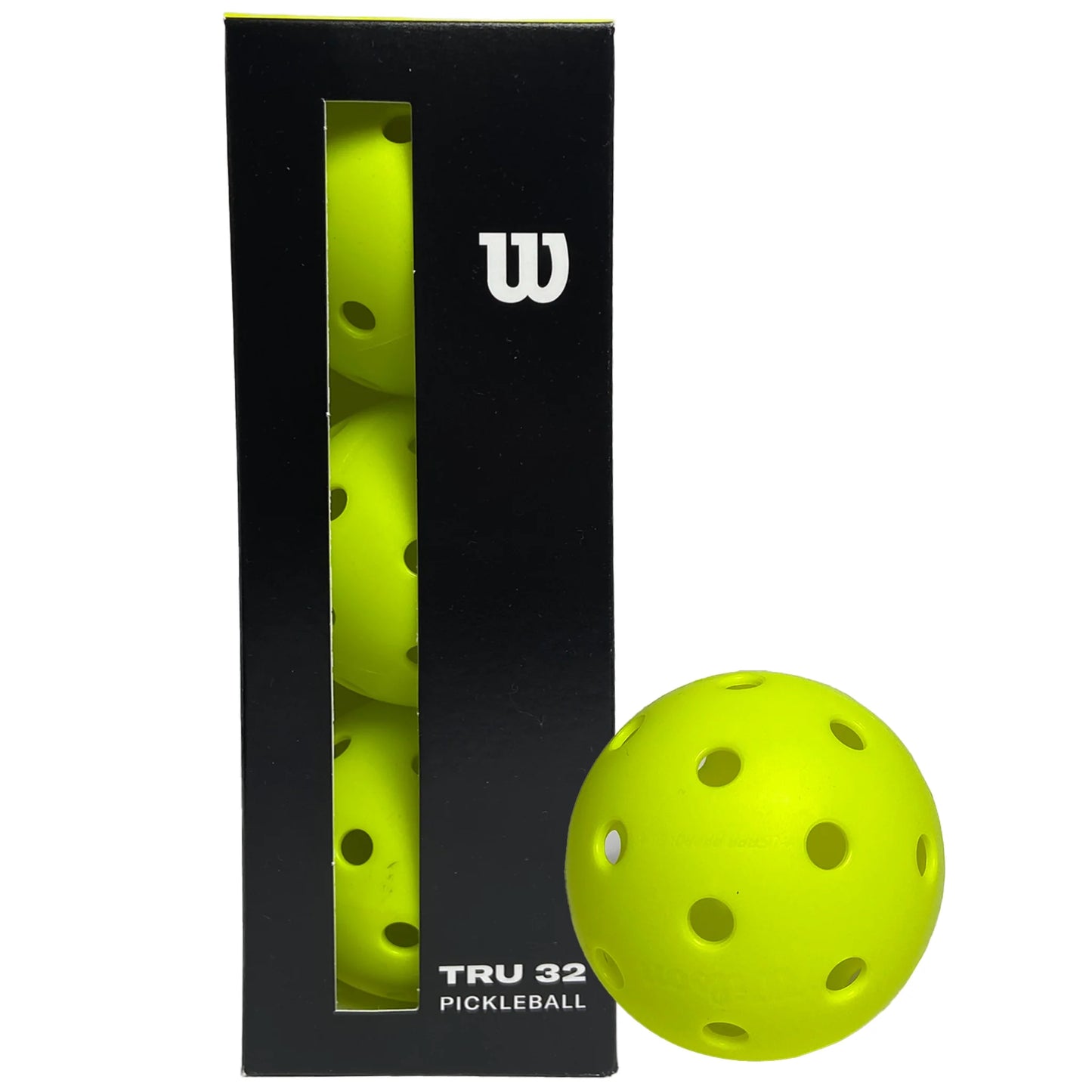 Wilson TRU 32 Indoor Ball - 3 Pack Yellow (WR8908601) - Tenniszon