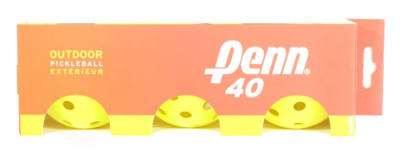 Penn 40 Outdoor (pkg 3) Yellow