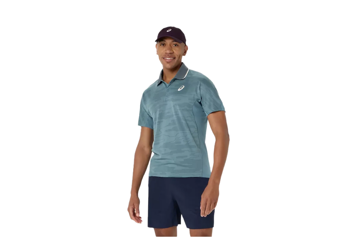 Asics Men's Match Jacquard Polo SS Top 2041A420-401