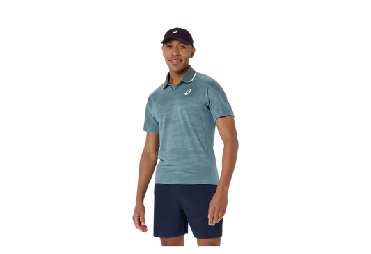 Asics Men's Match Jacquard Polo SS Top 2041A420-401