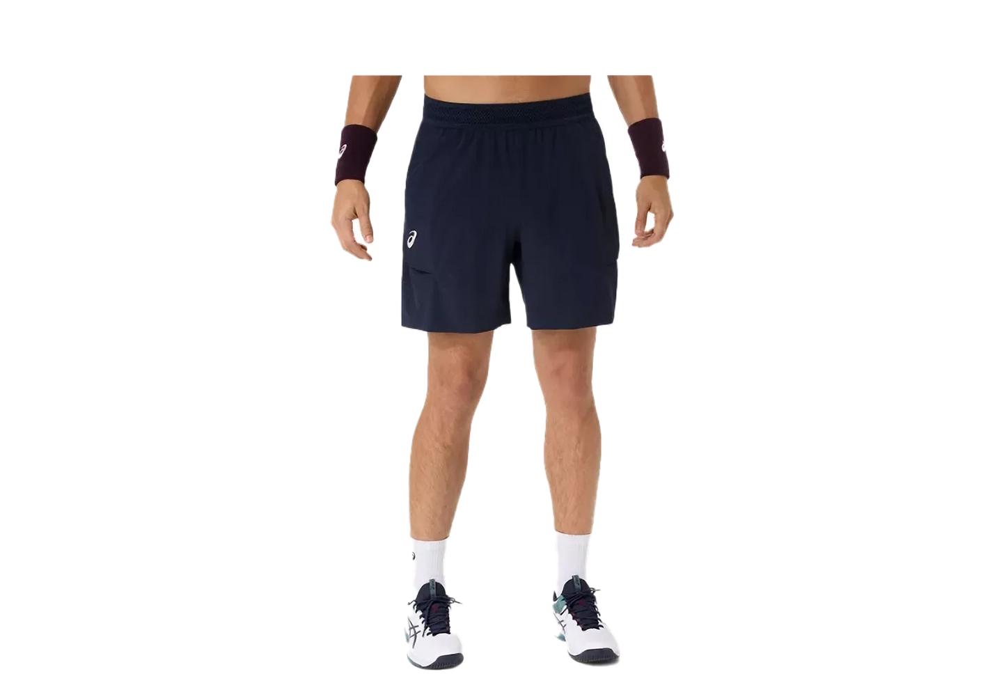 Asics short Match Laser Cut 7" pour homme 2041A421-400