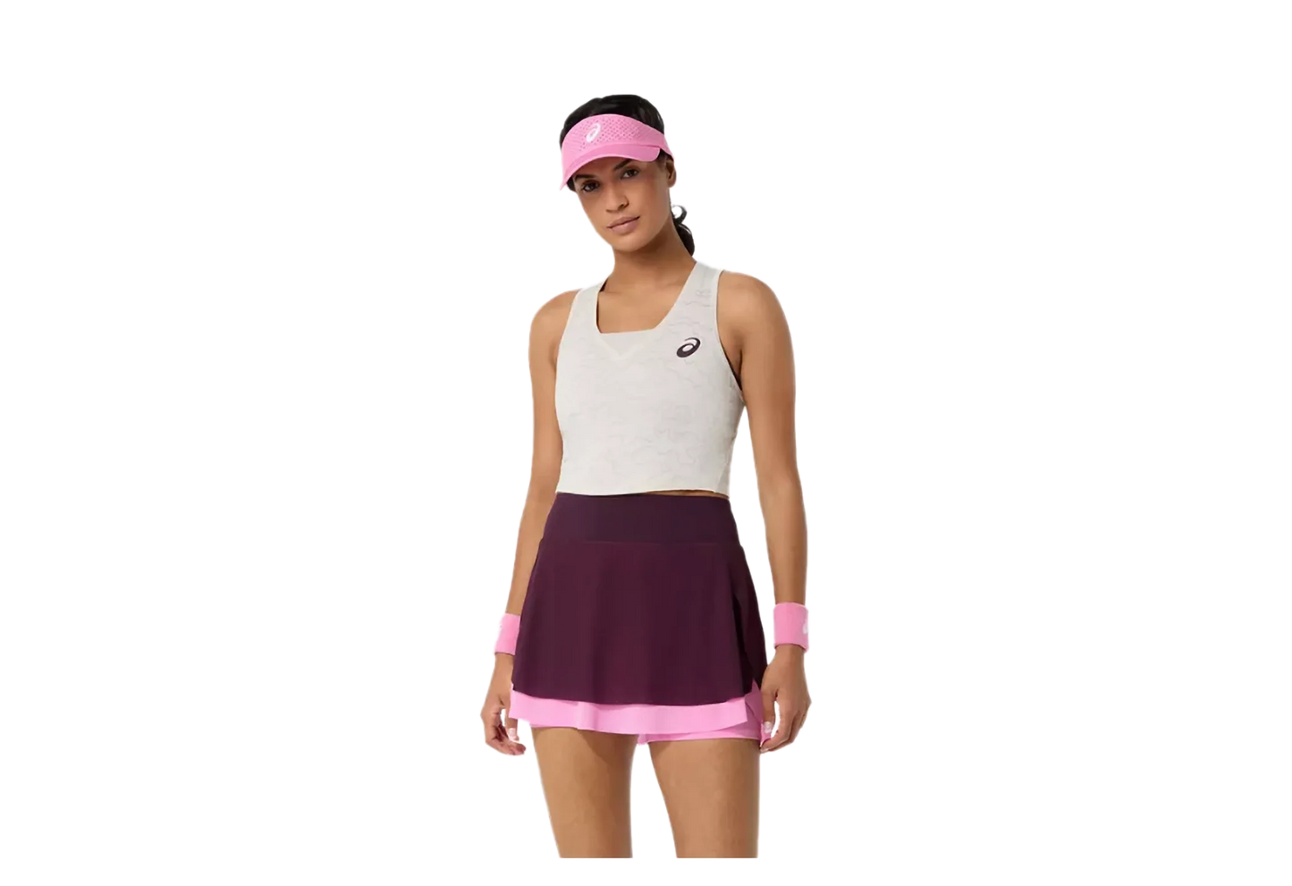 Asics Women's Match Jacquard Crop Top 2042A459-250