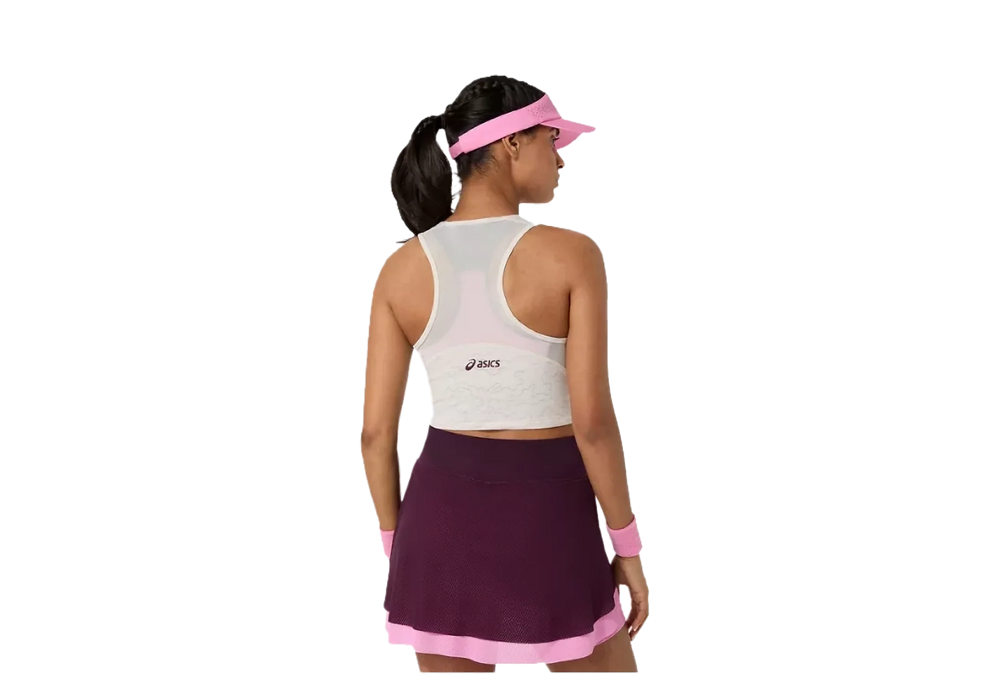 Asics Women's Match Jacquard Crop Top 2042A459-250