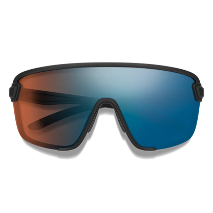 Smith Bobcat Sunglasses (Matte Black/ChromaPop Glacier Photochromic Copper Blue Mirror)