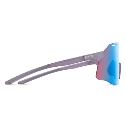 Smith Vert Sunglasses (Matte Meteorite Crystal/ChromaPop Low Light Rose Blue Mirror)