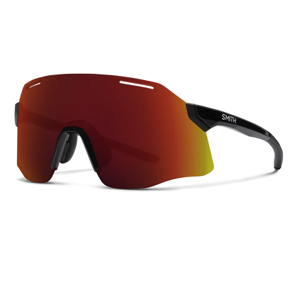 Smith Vert Sunglasses (Black/ChromaPop Red Mirror)