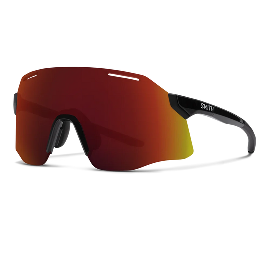 Smith Vert Sunglasses (Black/ChromaPop Red Mirror)