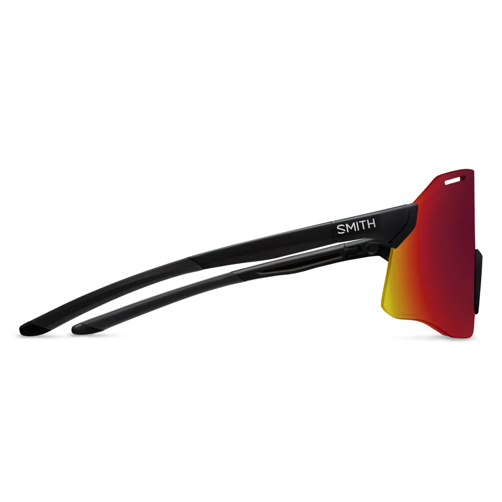 Smith Vert Sunglasses (Black/ChromaPop Red Mirror)
