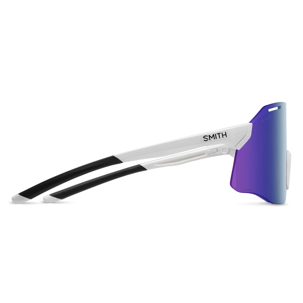 Smith Vert Sunglasses (White/ChromaPop Violet Mirror)