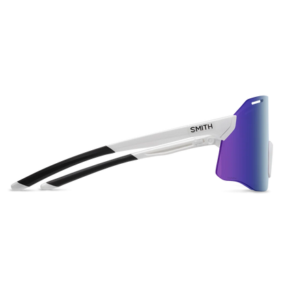 Smith Vert Sunglasses (White/ChromaPop Violet Mirror)