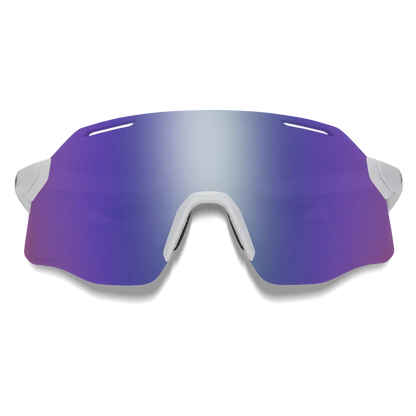 Smith Vert Sunglasses (White/ChromaPop Violet Mirror)
