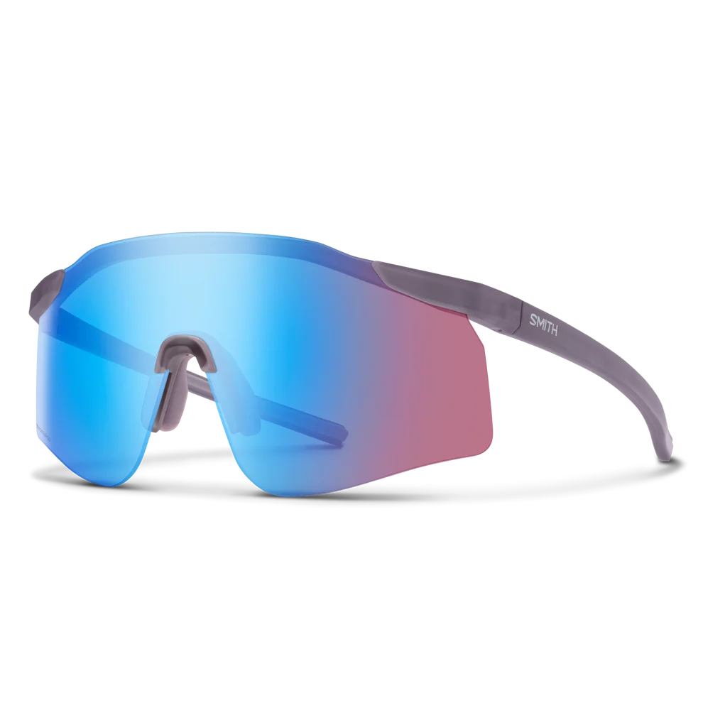 Smith Defy Sunglasses (Matte Meteorite Crystal/ChromaPop Low Light Rose Blue Mirror)