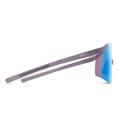Smith Defy Sunglasses (Matte Meteorite Crystal/ChromaPop Low Light Rose Blue Mirror)