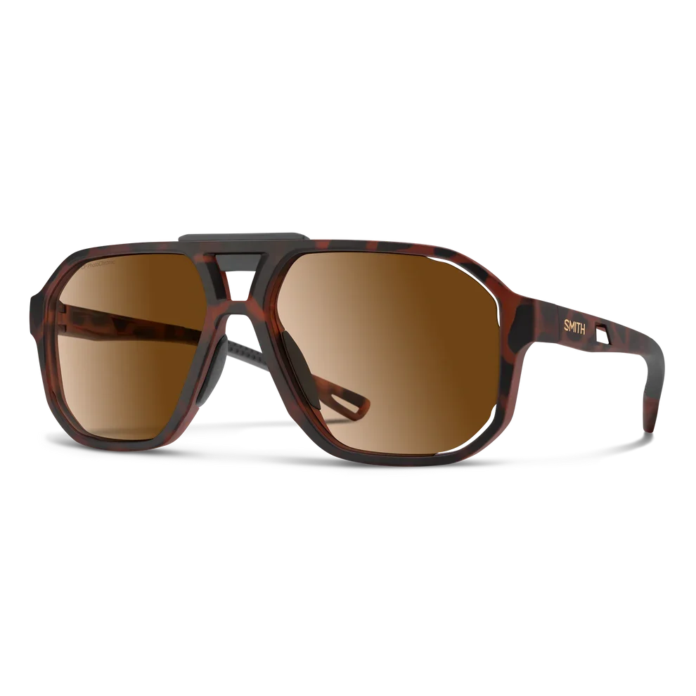 Smith Truss Sunglasses (Matte Tortoise/ChromaPop Photochromic Brown)