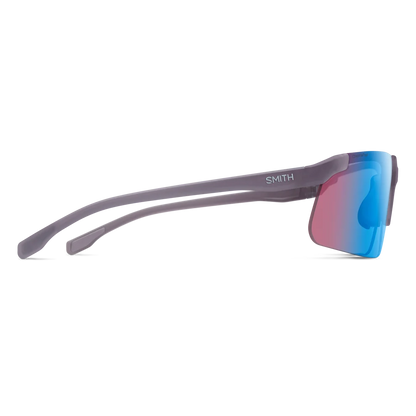 Smith Cipher Sunglasses (Matte Meteorite Crystal/ChromaPop Low Light Rose Blue Mirror)