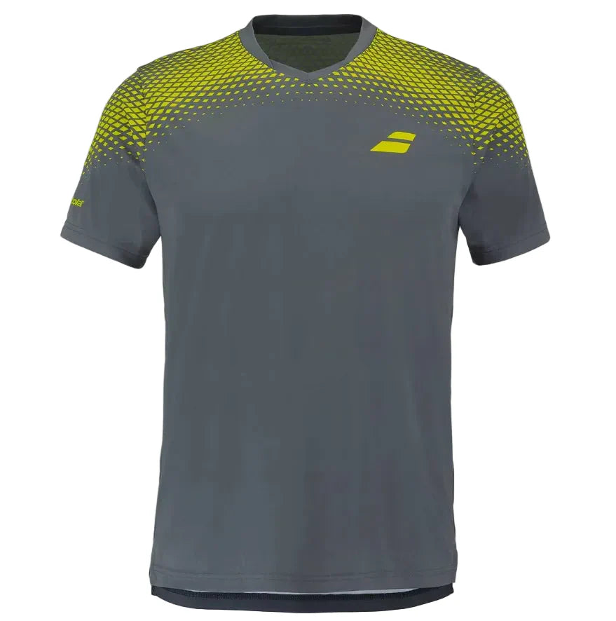 Babolat T-shirt à col rond Aero pour homme 2MS26011W-3027