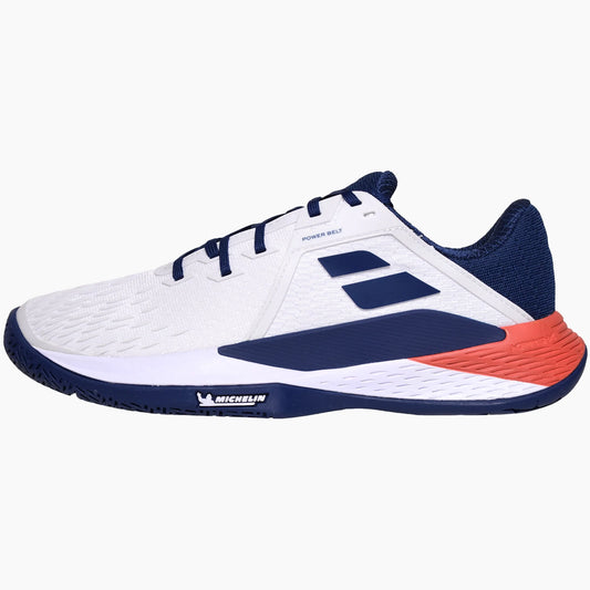 Babolat Homme Propulse Fury 3 AC  30S24208-1005 Blanc/Bleu