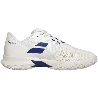 Babolat Men's Jet Mach 4 AC 30S26629B-1115 Cream/Dark Blue