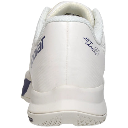 Babolat Men's Jet Mach 4 AC 30S26629B-1115 Cream/Dark Blue