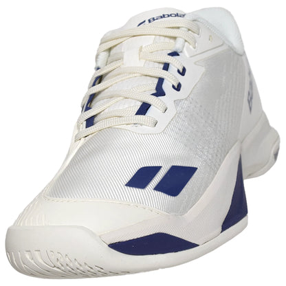 Babolat Men's Jet Mach 4 AC 30S26629B-1115 Cream/Dark Blue